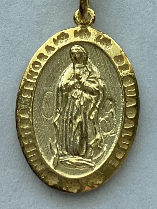 Argento Vivo Jewelry - Argento Vivo Sterling Silver GP RELIGIOUS MEDALLION